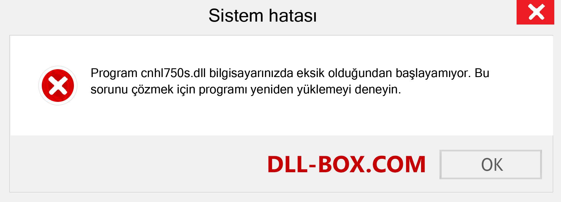 cnhl750s.dll dosyası eksik mi? Windows 7, 8, 10 için İndirin - Windows'ta cnhl750s dll Eksik Hatasını Düzeltin, fotoğraflar, resimler